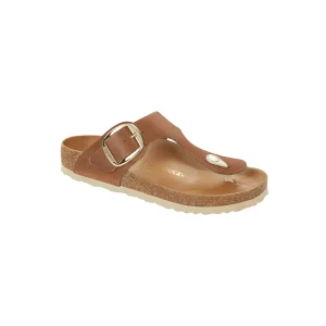 Sandal Birkenstock Gizeh BB, LEOI, Smal läst - Brun Dam