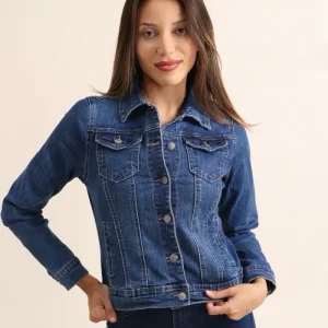 Jeansjacka blå