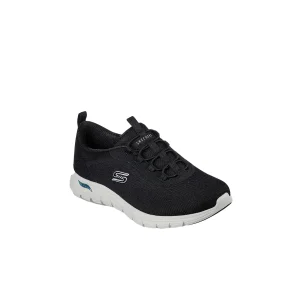 Sneaker Skechers Arch Fit Vista Gleaming - Svart-Vit Dam