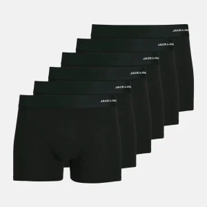 6-pack bambuunderkläder i svart