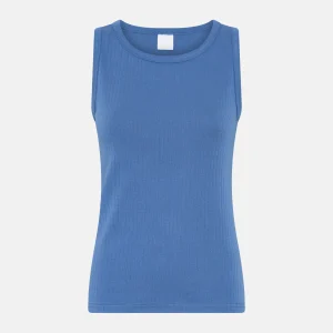 Anja bambu linne - blå