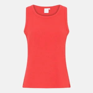 Anja linne i bambu - Röd