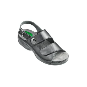 Sandal Embla 1545 Ergoflex - Svart Dam