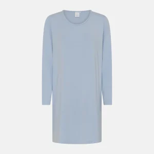Bea långärmad bambu nattlinne - Kentucky Blue
