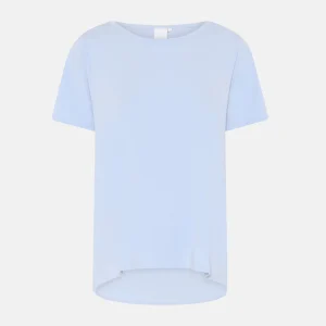 Bea kortärmad bambu T-shirt - Kentucky Blue