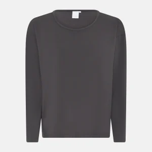 Britt långärmad bambu T-shirt - Pavement