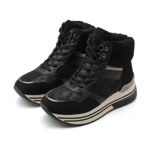 Sneakers med högt skaft svarta