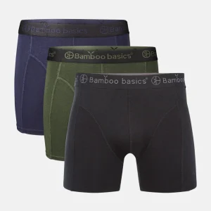 Rico bambu kalsonger - svart, army och marin 3-pack