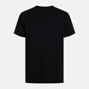 Svart bambu-t-shirt