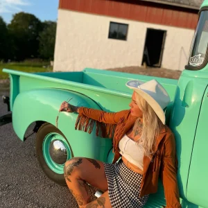 Rebell fransjacka Brown duck