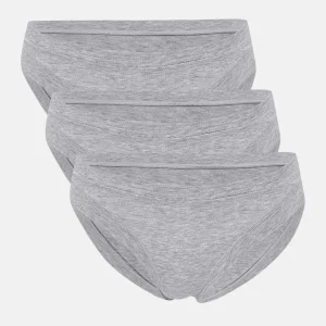 3-pack ljusgrå bambu tai trosor