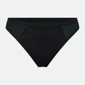 Svarta g-stringstrosor i bambu med feminina detaljer