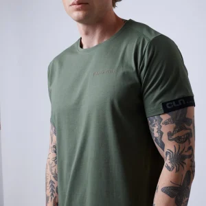 Wolf t-shirt Moss green