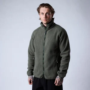 Clark fleece jacket Moss green