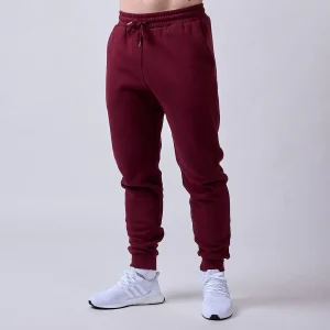 Core sweatpants Men Dark red