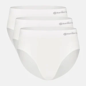 Belle bambu maxi trosor - vit 3-pack