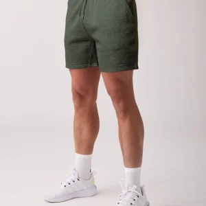 Core sweat shorts Men Moss green