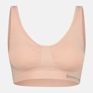 Fleur bambu vadderad bh utan bygel - rosa nude