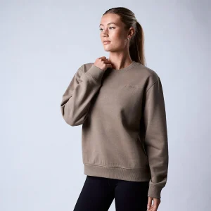 Core sweatshirt Wmn Dark khaki