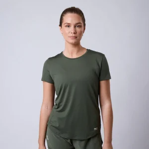 Breeze mesh t-shirt Moss green