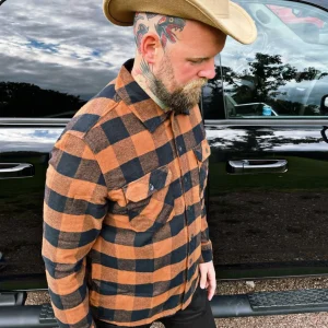 Dickies Flanell Sacramento BrownDuck unisex