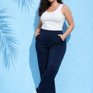 Byxa Emma marin stl XL-XXXL