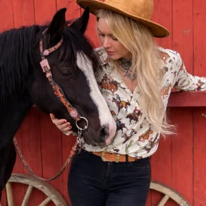 rebell skjorta  cowboy