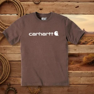carhartt tshirt Brun klassisk unisex