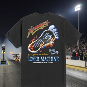 Loser Machine Red Hot t-shirt black