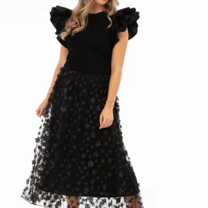 CHATEAU SKIRT - BLACK