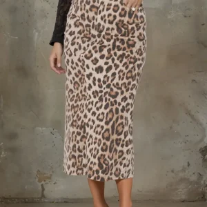 Kjol Leopard