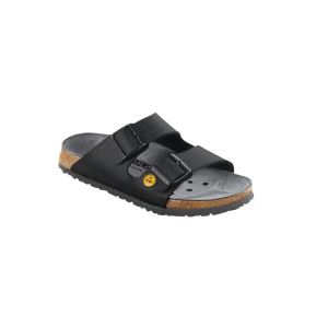 Yrkessandal Birkenstock Arizona ESD, Birko-Flor, Normal läst - Svart Unisex