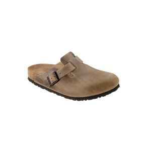 Toffel Birkenstock Boston LEOI, Smal läst - Ljusbrun Unisex