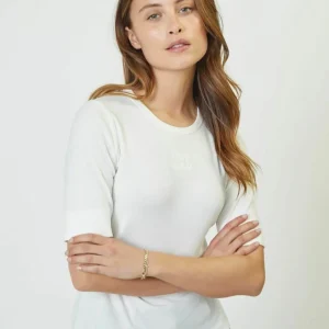 CC Embroidery SS Tee - Withe