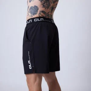 Dino stretch shorts Black