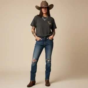 Harley Davidson motorcykel  tshirt  grå medium unisex