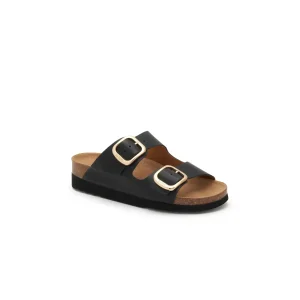 Sandal Scholl Ilary 2 Straps - Svart Dam