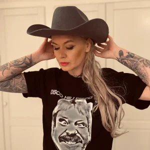 Rebell Eddie tshirt disco  unisex