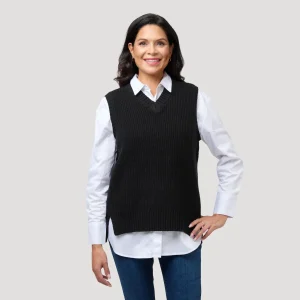 Claudia väst - Svart