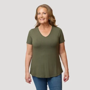 Jolie topp - Mörkgrön