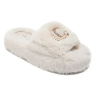 Slip-ins Fluffis med spänne vita