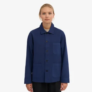 Colorful Standard Workwear jacka Marine Blue