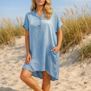 Klänning  Jade ljusblå