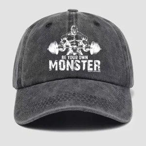 BY YOUR OWN MONSTER Washed Keps