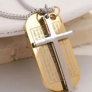 Cross Fashion Halsband