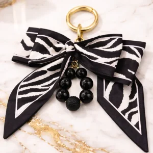 Nyckelring Golden Safari svart