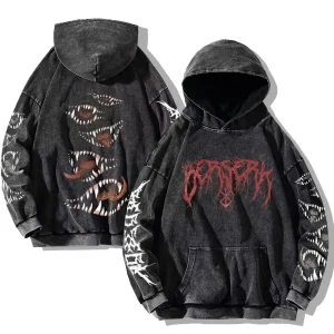 Berserk vintage washed Hoodie