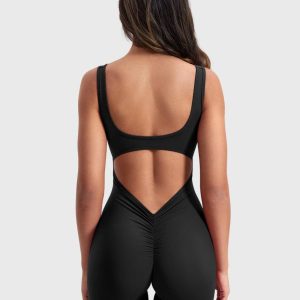 Gymfit Jumpshorts med V-rygg