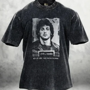 GYMFIT RAMBO WASHED T-SHIRT