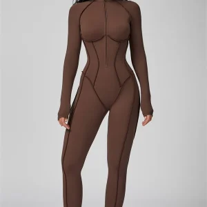 Gymfit Structure Zipper Jumpsuit